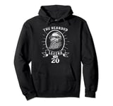 20th Birthday Saying Gift The Bearded Legend Pullover Hoodie