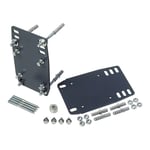 SOMFY 2400485 - Plaques de fixation pour piliers de portail battant irréguliers - Compatibles motorisations à bras SGA, Evolvia, Passeo et Axovia