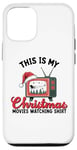 iPhone 12/12 Pro This Is My Christmas Movies Watching Holiday TV Vintage Case