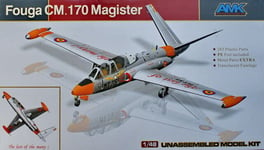 Fouga CM.170 Magister 1:48 Plastique Model Kit Amk Avantgarde Model Kits