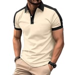 Polo Homme Uni De Sport Golf Tennis Manche Courte Fit Grande Vêtements Masculin Wx6