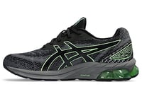 ASICS Men's Gel-Quantum 180 VII Sneaker, Black Bright Lime, 6.5 UK