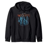 Star Wars The Acolyte Iconic Group Shot Retro Big Chest Logo Zip Hoodie