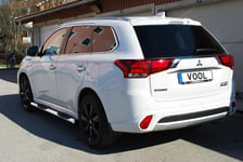 Sidorör 76MM - Med instegslister - Mitsubishi Outlander PHEV 2019-