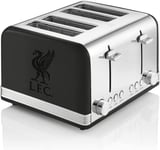 Swan Liverpool FC 4 Slice Toaster Defrost Reheat and Cancel Function 1600W Black