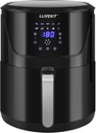 LLIVEKIT 7L Large Air Fryer, Family Size Hot Air Fryer 1800W Digital Touchscreen