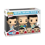 Funko Pop! Rocks: Blink 182-3 Pack Tom DeLonge, Mark Hoppus, Travis Barker - Blink-182 - Figurine en Vinyle à Collectionner - Idée de Cadeau - Produits Officiels - Music Fans