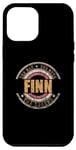 iPhone 12 Pro Max Mens Finn The Man The Myth The Legend First Name Finn Case