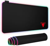 Jedel Gaming LED Large Mouse Pad Rainbow RGB Extra Gamer Desktop Mat 80*30 CM UK