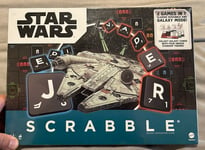 Star Wars Scrabble Family Board Game 2 Games in 1 Classic and Galaxy Mode Sealed