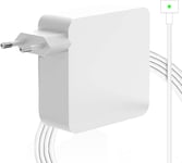 Remplacement Chargeur Mac Book Air ¿45W T-Tip Adaptateur d'alimentation Rapide Compatible avec Mac Book Air 11 et 13 Pouces (Mid-2012/2013/2014/2015/2017) ¿Modèle A1435, A1436, A1465, A1466