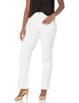 Gloria Vanderbilt Women's Amanda Classic Tapered Jeans, Vintage White, 16 UK