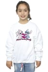 Lilo And Stitch Ohana Heart With Angel Sweatshirt