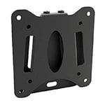 Fixed Surface TV Wall Mount Bracket 75 x 75 / 100 x 100 VESA Slim Profile 14mm