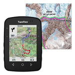 TwoNav Terra + Carte France IGN Topo complète, GPS de Sports avec écran Large 3,7 Pouces pour Montagne, randonnée, VTT, vélo avec Cartes incluses. Couleur Turquoise