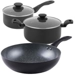 Progress Pan Set Saucepan Stockpot Stir Fry Pan Ceramic Non-Stick Induction