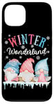 iPhone 13 Walking In A Winter Wonderland Christmas Cute Gnome Matching Case