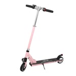 Blssom Adult Electric Scooter Folding Bicycle Skateboards Intelligent Two-Wheeled One-Step Fold Scooter, Kick Scooters Foldable Long Range Speed Modes Optional for Commute and Travel (Pink, 1pc)
