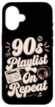 iPhone 16 Throwback Playlist 90s Hits 90s Era 90s Pop 90s Rock Case