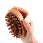 Body  Cellulite Brush Soothing Wooden Essential Oil Spa-Air Cushion4024