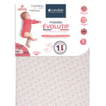 Candide Matelas évolutif déhoussable BLANC