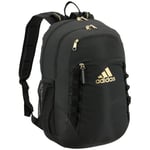 adidas Excel 6 Backpack, Black/Gold Metallic, One Size, Excel 6 Backpack