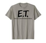 E.T. Simple Extra Terrestrial Movie Logo T-Shirt