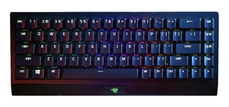 Razer BlackWidow V3 Mini HyperSpeed - tastatur - QWERTZ - Tysk - svart