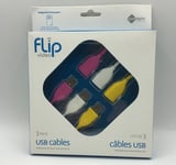 Cisco Flip Video USB Cables - 3-Pack (AUC1CP2)