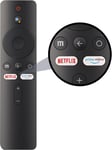 Télécommande De Rechange Pour Xiaomi Mi Stick ¿ Compatible Avec Mi Box S/Mi Box 4X/Mi Tv P1,Q1,4S,4K,4A,Q1E(Xmrm-00A)¿ Bluetooth Et Commande Vocale