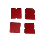 4Pcs Red Caulking Wedges Reuse and Replace Cleaner Kit  Kitchen