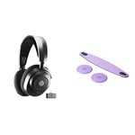 SteelSeries Arctis Nova 7 Wireless Multi-Platform Gaming Headset Arctis Nova Booster Pack Lilac - Gaming Headset Accessory - Dual color Nylon Headband