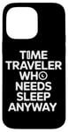 Coque pour iPhone 14 Pro Max T-shirt Time Travel Sci-Fi Enthusiast et Time Machine Adventure