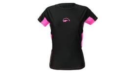 Tee shirt monte cintu 2 0   black ultra   neon pink   w