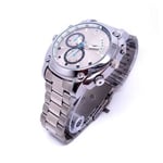 Montre Camera Espion Luxe Argent 16Go Full HD 1080P USB Vision de Nuit DV Photo YONIS - Neuf