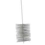 Kamino-Flam Brosse de Ramonage Cheminée, Goupillon pour Cheminée et Poêle en Acier Robuste et Durable, Nettoyage Intérieur et Extérieur, Ø 180 mm, Longueur: 150 cm