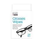 The Home Fusion Company 24 Pack Optical Lens Glasses Glass Wipes Cleaner Spectacle Camera Non Smear