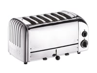 Dualit 60144 Classic Vario Slot Toaster 6 Slice Polished Chrome Stainless Steel