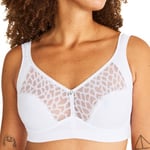 Swegmark BH Lovely Lilly Soft Bra Vit bomull F 80 Dam