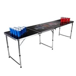 Philips Lifetime Games Table Pliante à bière Pong – montée 240 x 60 x 70 cm – compacte Pliable jusqu'à 60 x 60 x 15 cm – avec poignée