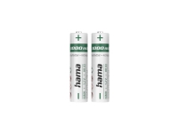 Hama 00223523, Laddningsbart batteri, AAA, Nickel-metallhydrid (NiMH), 1,2 V, 2 styck, 1000 mAh