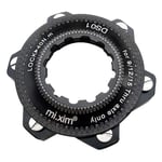 Generic Prime Vélo Hub Adaptateur de Frein À Disque Disque de Frein Rotor Adaptateur Center Lock à 6 Boulon Rotors pour 9mm 12mm 15mm Axe Traversant Hubs - Noir