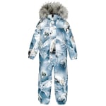 Molo Polaris Vinteroverall Polar Bear Joy | Blå | 98 cm