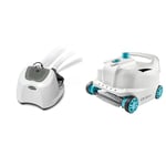 Intex sterilisateur au sel qs500 pour Piscine jusqu'à 26,5 m³ & Zx300 Deluxe Automatic Pool Cleaner