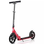 Zinc Trace Foldable Big Wheel Scooter - Red RRP 70.00 lot R1953