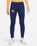 Size S Small ~ Nike Dri-Fit ADV FC Barcelona Training Pants DH7729-492 Vaporknit