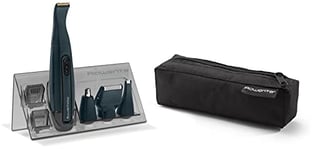 ROWENTA | Mini Grooming Kit Tondeuse Barbe, Plusieurs Accessoires, 100 % étanche TN3651F0