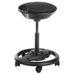 Songmics Active Sitting Balance Chair, höjdjusterbar arbetspall, OSC06BK