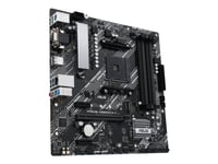 Asus Prime A520m-A Ii - Moderkort - Micro Atx - Socket Am4 - Amd A520 Chipuppsättning - Usb 3.2 Gen 1 - Gigabit Lan - Inbyggda Grafiken (Cpu Krävs) - Hd-Ljud (8 Kanaler)