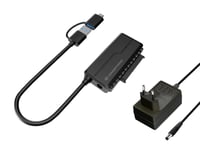 CONCEPTRONIC Adapter USB-C -> SATA Adapter  2.5/3.5" schwarz